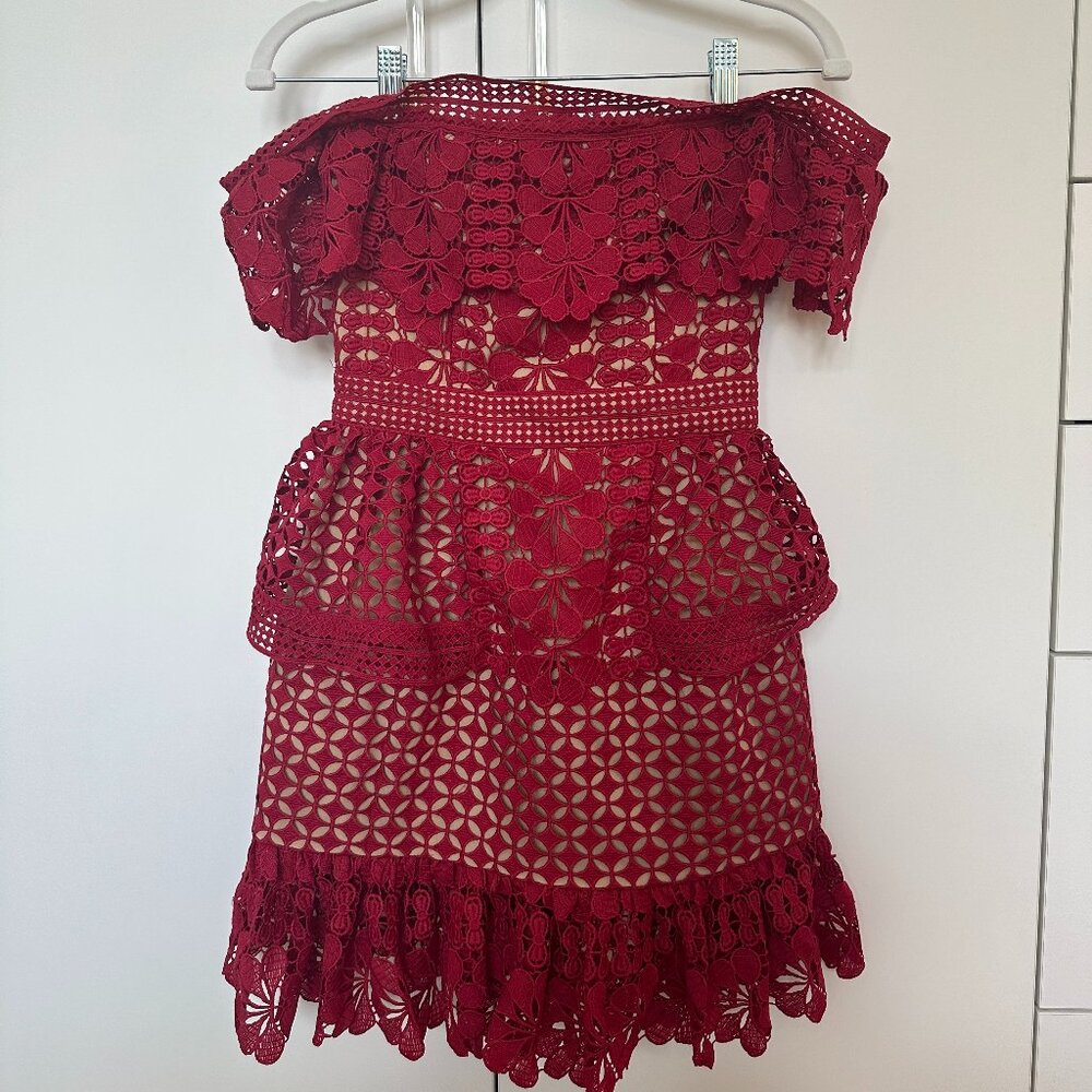 Red Trezzi Formal Dress